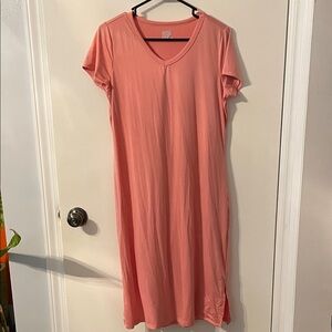 32 Degrees Coral V-Neck Top